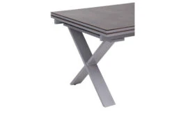 OUTFLEXX Esstischgarnitur, Silber, Alu / HPL / Textil, Tisch 180/280x100cm, 4 Stapelsessel, 2 Multipo -Kettler Verkaufs-Shop 22226 11.jpg