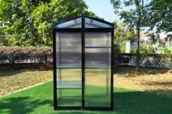 OUTFLEXX Gewächshaus, Schwarz, Alu/Polycarbonat, 111x61x175cm, Pulverbeschichtet -Kettler Verkaufs-Shop 22273 8.jpg