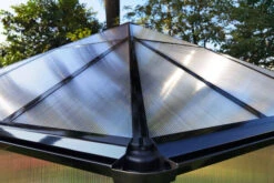 OUTFLEXX Gewächshaus, Schwarz, Alu/Polycarbonat, 309x355x272cm, Pulverbeschichtet 27 OUTFLEXX Gewächshaus, Schwarz, Alu/Polycarbonat, 309x355x272cm, Pulverbeschichtet -Kettler Verkaufs-Shop 22275 18.jpg