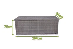 OUTFLEXX Kissenbox L, Grau, Polyrattan, 204x94x75cm 13 OUTFLEXX Kissenbox L, Grau, Polyrattan, 204x94x75cm -Kettler Verkaufs-Shop 22291 5.jpg