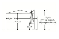 Schneider® SCHNEIDER Rhodos Twist Ampelschirm, Natur, 300x300 Cm, Quadratisch 17 Schneider® SCHNEIDER Rhodos Twist Ampelschirm, Natur, 300x300 Cm, Quadratisch -Kettler Verkaufs-Shop 22315 5.jpg