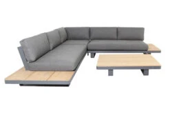 OUTFLEXX Ecklounge, Grau, Alu/Akazie Im Teak Look, 5 Personen, Inkl. Polster In Grau, Tisch 130x95 Cm 26 OUTFLEXX Ecklounge, Grau, Alu/Akazie Im Teak Look, 5 Personen, Inkl. Polster In Grau, Tisch 130x95 Cm -Kettler Verkaufs-Shop 22366 7.jpg