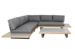 OUTFLEXX Ecklounge, Anthrazit/stone Grey, Aluminium/Akazie In Teakoptik, Für 5 Personen, Inkl. Polster -Kettler Verkaufs-Shop 22367 4.jpg