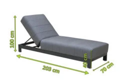 OUTFLEXX Liege, Anthrazit/flanelle, Alu/Sunbrella, 203x70x40/100, Höhenverstellbare Rückenlehne 13 OUTFLEXX Liege, Anthrazit/flanelle, Alu/Sunbrella, 203x70x40/100, Höhenverstellbare Rückenlehne -Kettler Verkaufs-Shop 22410 5.jpg