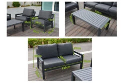 OUTFLEXX Loungemöbel, Anthrazit, Alu/Olefin, 4 Personen, Loungetisch 120x60 Cm -Kettler Verkaufs-Shop 22430 4.jpg