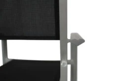 VILLANA Esstischgarnitur, Silber/schwarz, Alu/Holzimitat/Textil, Tisch 150x90cm, 2 Multipo, 4 Stapelsessel 40 VILLANA Esstischgarnitur, Silber/schwarz, Alu/Holzimitat/Textil, Tisch 150x90cm, 2 Multipo, 4 Stapelsessel -Kettler Verkaufs-Shop 22570 19.jpg