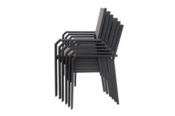 VILLANA Esstischgarnitur, Anthrazit/grau, Alu/Holzimitat/Textil, Tisch 150x90cm, 4 Stapelsessel -Kettler Verkaufs-Shop 22579 18.jpg