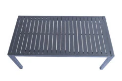 VILLANA Esstischgruppe, Anthrazit/grau, Alu/Textilene, Tisch 130/180x90cm, 4 Sessel, Stapelbar -Kettler Verkaufs-Shop 22581 16.jpg