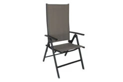 VILLANA Esstischgarnitur, Anthrazit/grau, Alu/Holzimitat/Textil, Tisch 150x90cm, 4 Stapelsessel, 2 Multipo -Kettler Verkaufs-Shop 22587 04.jpg