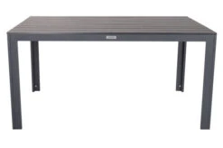 VILLANA Esstischgarnitur, Anthrazit/grau, Alu/Holzimitat/Textil, Tisch 150x90cm, 4 Stapelsessel, 2 Multipo -Kettler Verkaufs-Shop 22587 11.jpg