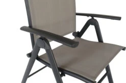 VILLANA Esstischgarnitur, Anthrazit/grau, Alu/Holzimitat/Textil, Tisch 150x90cm, 4 Stapelsessel, 2 Multipo -Kettler Verkaufs-Shop 22587 18.jpg