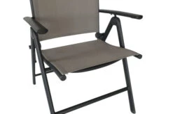 VILLANA Esstischgarnitur, Anthrazit/grau, Alu/Holzimitat/Textil, Tisch 150x90cm, 4 Stapelsessel, 2 Multipo -Kettler Verkaufs-Shop 22587 19.jpg