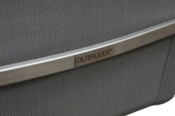 OUTFLEXX Esstischgarnitur, Silber, Edelstahl/Granit/Textil, 200x100 Cm, 6 Freischwinger, Padded, Teakarmlehnen -Kettler Verkaufs-Shop 22769 10.jpg