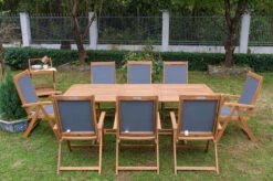 OUTFLEXX Sitzgruppe, Natur/grau, Akazie/Textilene, Ausziehtisch 150/200 X 90 Cm, 8 Multipo 5-fach -Kettler Verkaufs-Shop 22810 6.jpg