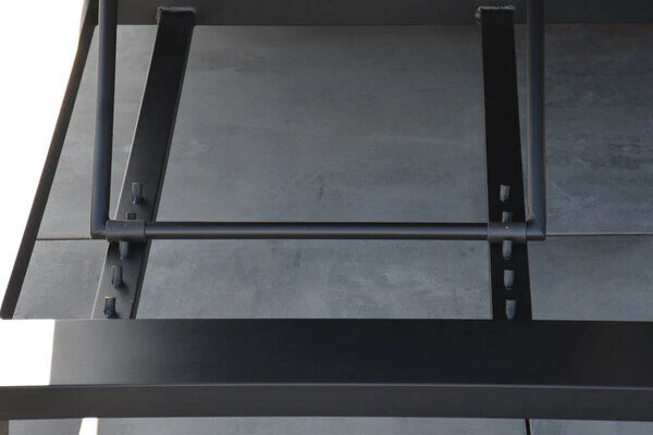 OUTFLEXX Exklusivmodell Blain Doppelliege, Sooty, Alu/Sunbrella, 210 X 144 X 34 Cm, Inkl. Verstellbarer Rückenlehne 9 OUTFLEXX Exklusivmodell Blain Doppelliege, Sooty, Alu/Sunbrella, 210 X 144 X 34 Cm, Inkl. Verstellbarer Rückenlehne – Bild 7