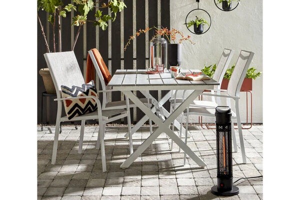 OUTTECH Heizstrahler, Schwarz, Aluminium, 20x20x61cm, Wassergeschützt, Tragbar, Mit Carbonlampe 3 OUTTECH Heizstrahler, Schwarz, Aluminium, 20x20x61cm, Wassergeschützt, Tragbar, Mit Carbonlampe