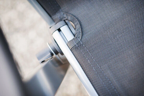 KETTLER BasicPlus Esstischgarnitur, Silber / Anthrazit, Alu / HPL / Textil, Tisch 180/280x100cm, 8 Stapelsessel, 2 Multipo 16 KETTLER BasicPlus Esstischgarnitur, Silber / Anthrazit, Alu / HPL / Textil, Tisch 180/280x100cm, 8 Stapelsessel, 2 Multipo – Bild 14