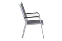 KETTLER Friends Esstischgarnitur, Silber / Anthrazit, Alu / HPL / Textil, Tisch 180/280x100cm, 10 Stapelsessel -Kettler Verkaufs-Shop 23063 13.jpg