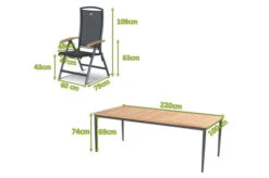 HARTMAN Silencio/ RaffaeloSitzgruppe, Xerix/natur, Alu/Teak, 8 Multipo, 220x100cm, FSC-Teak Armlehnen -Kettler Verkaufs-Shop 23209 mass.jpg