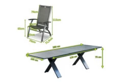 HARTMAN Sondermodell Xanadu / Primo Sitzgruppe, Xerix, Alu/Textilene/Glaskeramik, 8 Multipo, 220/280x100cm, X-Gestell -Kettler Verkaufs-Shop 23332 mass.jpg