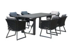 OUTFLEXX Oranger Blossom Esstischgarnitur, Anthrazit, Alu/XL Rope, 7-teilig, Inkl. Sitz- Und Rückenkissen, Tisch 200 X 90 X 76 Cm -Kettler Verkaufs-Shop 23396 3.jpg