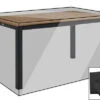 OUTFLEXX Premium Abdeckhaube Für Tische, Schwarz, Polyester, 155 X 92 X 72 Cm, Wasserbeständig, Integriertes Zugband -Kettler Verkaufs-Shop 23410.jpg