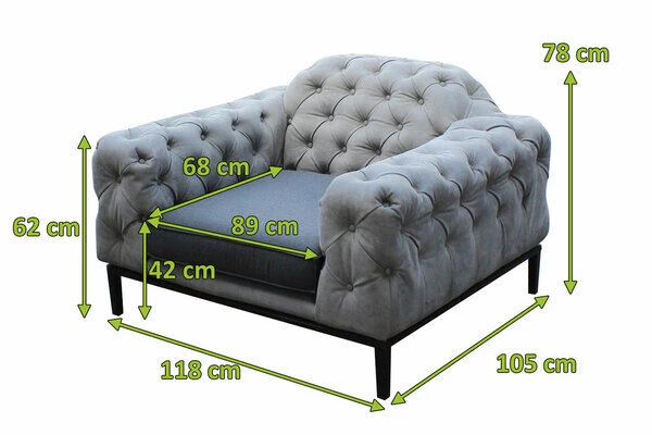 OUTFLEXX Premium Abdeckhaube Für Sessel, Schwarz, Z.B. 21870, 120 X 107 X 75 Cm, Wasserbeständig, Integriertes Zugband 7 OUTFLEXX Premium Abdeckhaube Für Sessel, Schwarz, Z.B. 21870, 120 X 107 X 75 Cm, Wasserbeständig, Integriertes Zugband – Bild 5