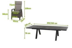 SIENA GARDEN Tirana/Corido Dining Set, Anthrazit/grau, Alu/Gardino®-Geflecht/Keramik, 205-265 X 103 X 76cm, Inkl. 6 Diningsessel -Kettler Verkaufs-Shop 23786 05.jpg