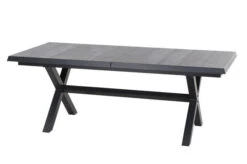 SIENA GARDEN Messina/Solea Dining Set, Anthrazit/blau, Alu/Gardino®-Geflecht/Keramik, 200-260x100 Cm, Inkl. 8 Diningsessel, Stufenlos Verstellbar -Kettler Verkaufs-Shop 23814 3.jpg