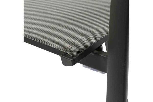 SIENA GARDEN Silva/Velia Dining Set, Anthrazit/grau, Alu/Ranotex®-Gewebe/Keramik, 140 X 90cm, Inkl. 4 Diningsessel 9 SIENA GARDEN Silva/Velia Dining Set, Anthrazit/grau, Alu/Ranotex®-Gewebe/Keramik, 140 X 90cm, Inkl. 4 Diningsessel – Bild 7