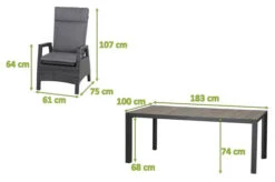 SIENA GARDEN Silva/Solea Dining Set, Anthrazit/blau/grau, Alu/Gardino®-Geflecht/Keramik, 183 X 90cm, Inkl. 6 Diningsessel, Stufenlos Verstellbar -Kettler Verkaufs-Shop 23839 5.jpg