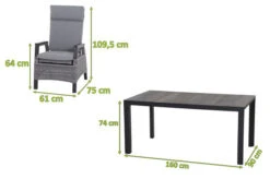 SIENA GARDEN Silva/Solea Dining Set, Anthrazit/grau/blau, Alu/Gardino®-Geflecht/Keramik, 160 X 90cm, Inkl. 6 Diningsessel, Stufenlos Verstellbar -Kettler Verkaufs-Shop 23844 5.jpg