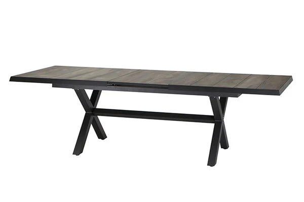 SIENA GARDEN Sincro/Valencia Dining Set, Anthrazit/grau, Alu/Textilgewebe/Keramik, 200-260x103cm, Inkl. 6 Diningsessel, Stufenlos Verstellbar 18 SIENA GARDEN Sincro/Valencia Dining Set, Anthrazit/grau, Alu/Textilgewebe/Keramik, 200-260x103cm, Inkl. 6 Diningsessel, Stufenlos Verstellbar – Bild 16