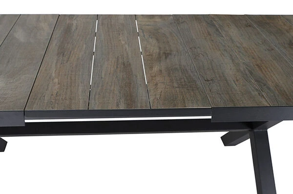 SIENA GARDEN Sincro/Valencia Dining Set, Anthrazit/grau, Alu/Textilgewebe/Keramik, 200-260x103cm, Inkl. 6 Diningsessel, Stufenlos Verstellbar 20 SIENA GARDEN Sincro/Valencia Dining Set, Anthrazit/grau, Alu/Textilgewebe/Keramik, 200-260x103cm, Inkl. 6 Diningsessel, Stufenlos Verstellbar – Bild 18