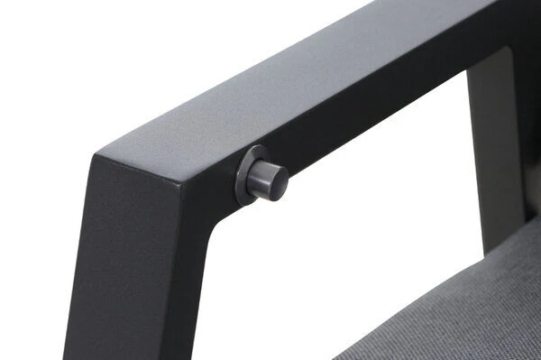 SIENA GARDEN Sincro/Valencia Dining Set, Anthrazit/grau, Alu/Textilgewebe/Keramik, 200-260x103cm, Inkl. 6 Diningsessel, Stufenlos Verstellbar 11 SIENA GARDEN Sincro/Valencia Dining Set, Anthrazit/grau, Alu/Textilgewebe/Keramik, 200-260x103cm, Inkl. 6 Diningsessel, Stufenlos Verstellbar – Bild 9