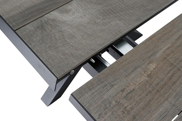 SIENA GARDEN Sincro/Solea Dining Set, Anthrazit/grau/blau, Alu/Gardino®-Geflecht/Keramik, 200-260x103cm, Inkl. 4 Diningsessel, Stufenlos Verstellbar 20 SIENA GARDEN Sincro/Solea Dining Set, Anthrazit/grau/blau, Alu/Gardino®-Geflecht/Keramik, 200-260x103cm, Inkl. 4 Diningsessel, Stufenlos Verstellbar – Bild 18