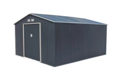 OUTTECH Gerätehaus, Anthrazit, Stahl, 340 X 382 X 210 Cm, Schiebetüren, Inkl. Lüftungsgitter -Kettler Verkaufs-Shop 24394 4.jpg