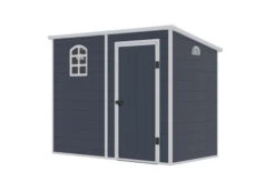 OUTTECH Gerätehaus, Anthrazit, Polypropylen, 247 X 143 X 194 Cm, Inkl. Fenster Und Lüftungsgitter -Kettler Verkaufs-Shop 24402 3.jpg