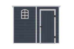 OUTTECH Gerätehaus, Anthrazit, Polypropylen, 247 X 143 X 194 Cm, Inkl. Fenster Und Lüftungsgitter -Kettler Verkaufs-Shop 24402 6.jpg