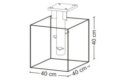 Schneider® SCHNEIDER Universal-Bodenplatte Für Sonnenschirme, Silber, Stahl Verzinkt, 16 X 16 X 40 Cm -Kettler Verkaufs-Shop 2664 06.jpg
