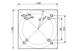 Schneider® SCHNEIDER Universal-Bodenplatte Für Sonnenschirme, Silber, Stahl Verzinkt, 16 X 16 X 40 Cm -Kettler Verkaufs-Shop 2664 07.jpg