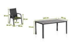 KETTLER Cubic/BasicPlus Esstischgarnitur, Anthrazit, Alu/Kettalit/Textilene, 160x90 Cm, 6 Stapelsessel 12 KETTLER Cubic/BasicPlus Esstischgarnitur, Anthrazit, Alu/Kettalit/Textilene, 160x90 Cm, 6 Stapelsessel -Kettler Verkaufs-Shop 28768 5.jpg