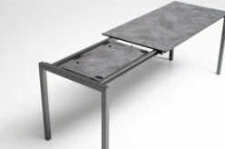 KETTLER Cubic/Basic Plus Esstischgarnitur, Anthrazit, Alu/HPL/Textilene, 140/210x70 Cm, 6 Multipos -Kettler Verkaufs-Shop 28830 08.jpg