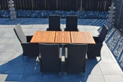 OUTFLEXX Malaga Sitzgruppe, Natur/anthrazit/sooty, FSC-Teak/Edelstahl/Alu/Sunbrella, 150/200x90cm, 6 Sessel, Plattenstärke 20mm, Verstellbare Rückenlehne -Kettler Verkaufs-Shop 28870 15.JPG