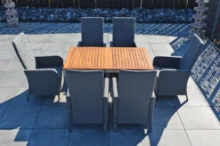 OUTFLEXX Malaga Sitzgruppe, Natur/anthrazit/flanelle, FSC-Teak/Edelstahl/Alu/Sunbrella, 150/200x90cm, 6 Sessel, Plattenstärke 20mm, Verstellbare Rückenlehne -Kettler Verkaufs-Shop 28872 11.JPG