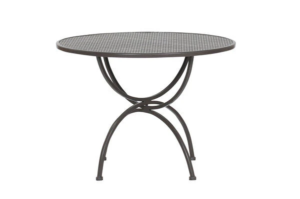 MBM Tisch Romeo, Marone, Schmiedeeisen Verzinkt, Pulverbeschichtet, 100x73 Cm 4 MBM Tisch Romeo, Marone, Schmiedeeisen Verzinkt, Pulverbeschichtet, 100x73 Cm – Bild 2