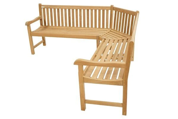 Eckbank Coventry Aus Teakholz Von Ploß, 200x200 Cm 4 Eckbank Coventry Aus Teakholz Von Ploß, 200x200 Cm – Bild 2