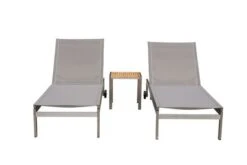 OUTFLEXX 2er-Set Rollliege, Taupe, Edelstahl/Teak, 212x71x36cm, Mit Beistelltisch 45x45cm -Kettler Verkaufs-Shop 2 14171.jpg