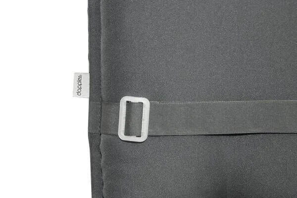 DOPPLER Comfort Liegenauflage, Anthrazit, Polyester, 200 X 60 X 7 Cm 4 DOPPLER Comfort Liegenauflage, Anthrazit, Polyester, 200 X 60 X 7 Cm – Bild 2