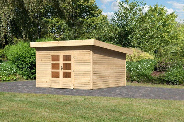 KARIBU Gartenhaus Northeim 5, Fichtenholz 38 Mm, Pultdach 4 KARIBU Gartenhaus Northeim 5, Fichtenholz 38 Mm, Pultdach – Bild 2
